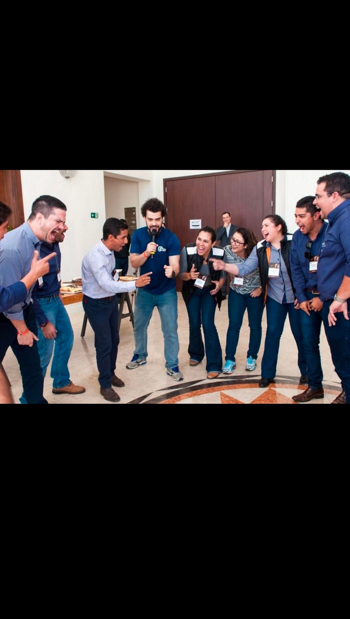 Dinâmica vivencial com grupo corporativo